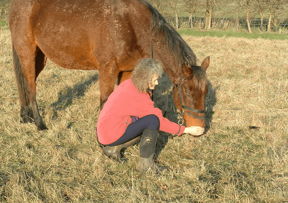 Cuilrane and Clare developing the Equine Breathing technique