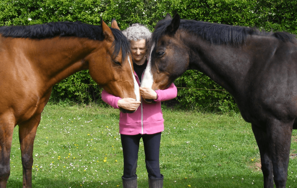 relaxing with Equine Breathing