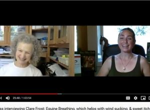 Clare is interviewed by Elysia Jane Buss - a detailed introduction to Equine Breathing